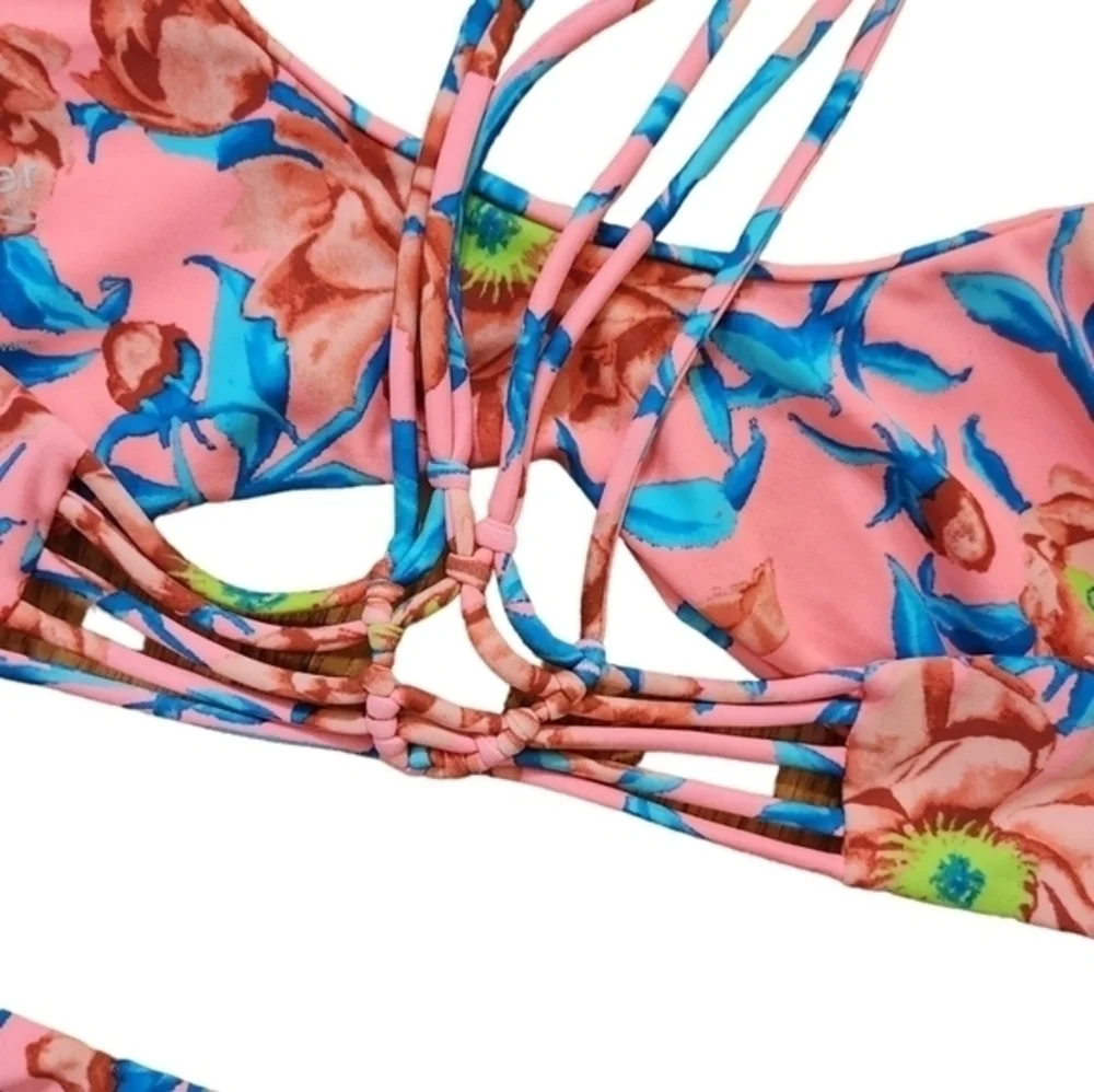 TORI PRAVER FLORAL‎ BIKINI SET S